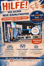 FairSchenkOase sucht Raum