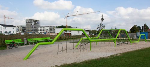 Spielplatzeinweihung im Neubaugebiet Lettenwald